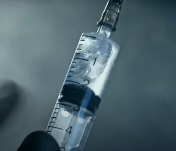 Лечение зависимости от тропикамида в Рассказово Шприц с жидкостью